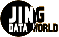 JING DATA WORLD タイトルロゴ